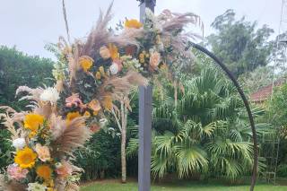 decoração girassol casamento