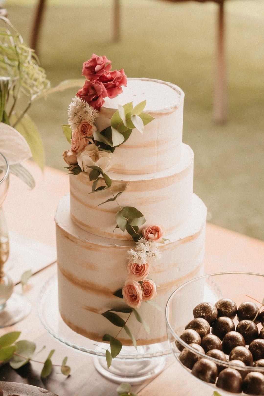 bolo de casamento civil