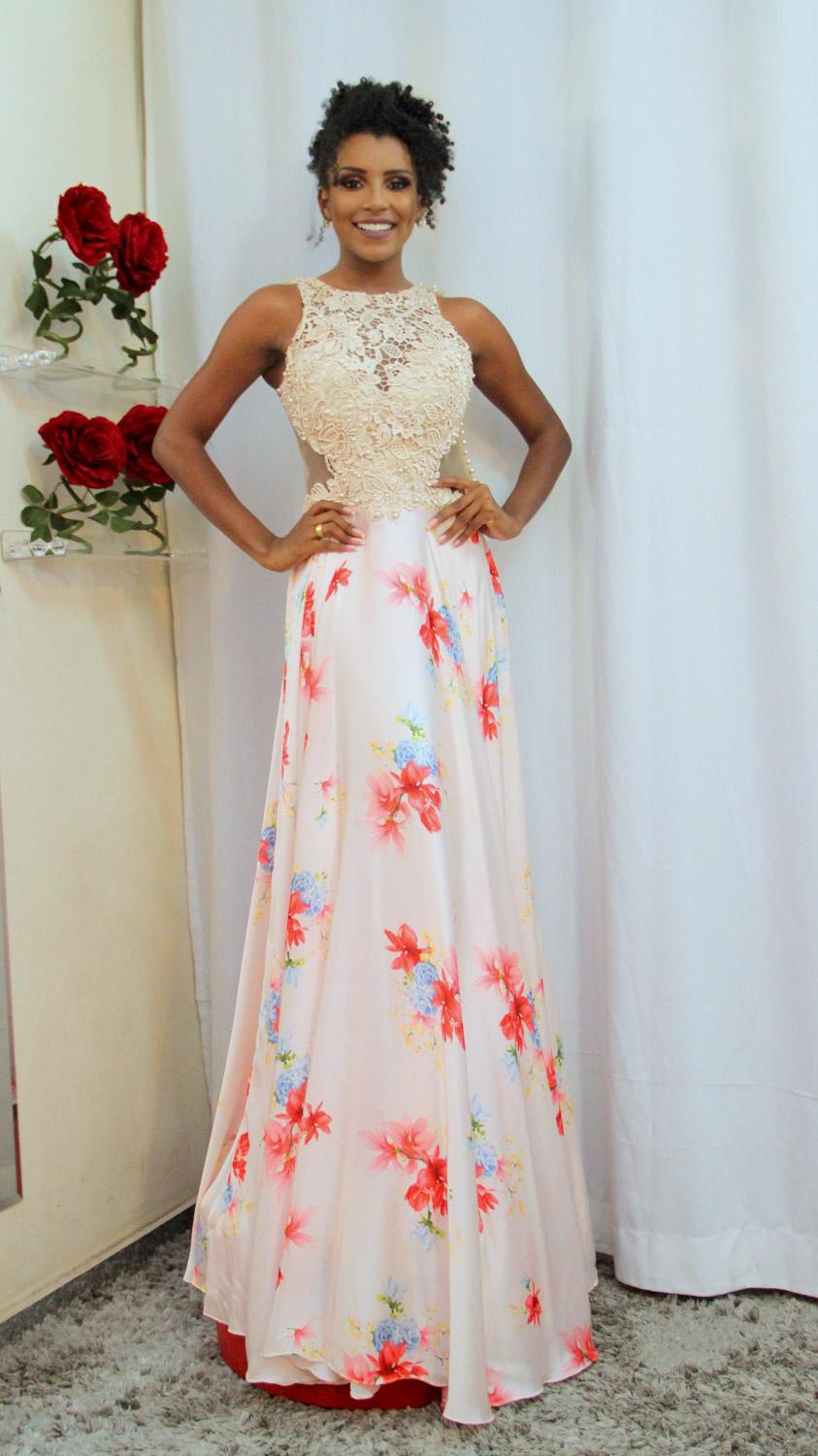 vestidos floridos