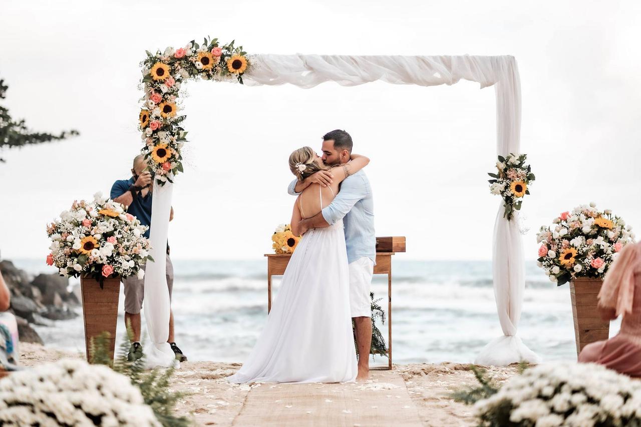 decoração girassol casamento