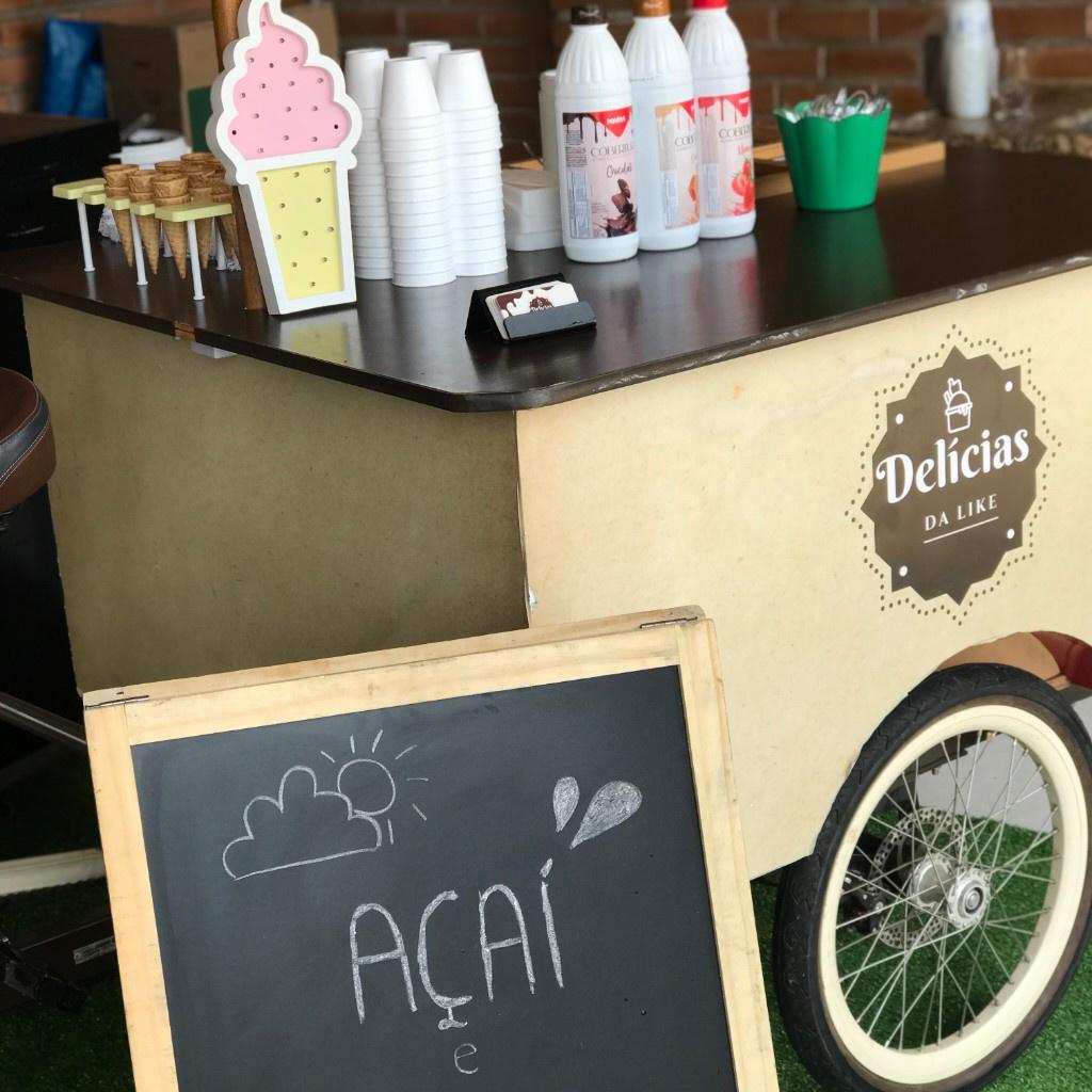 açaí na mesa de casamento