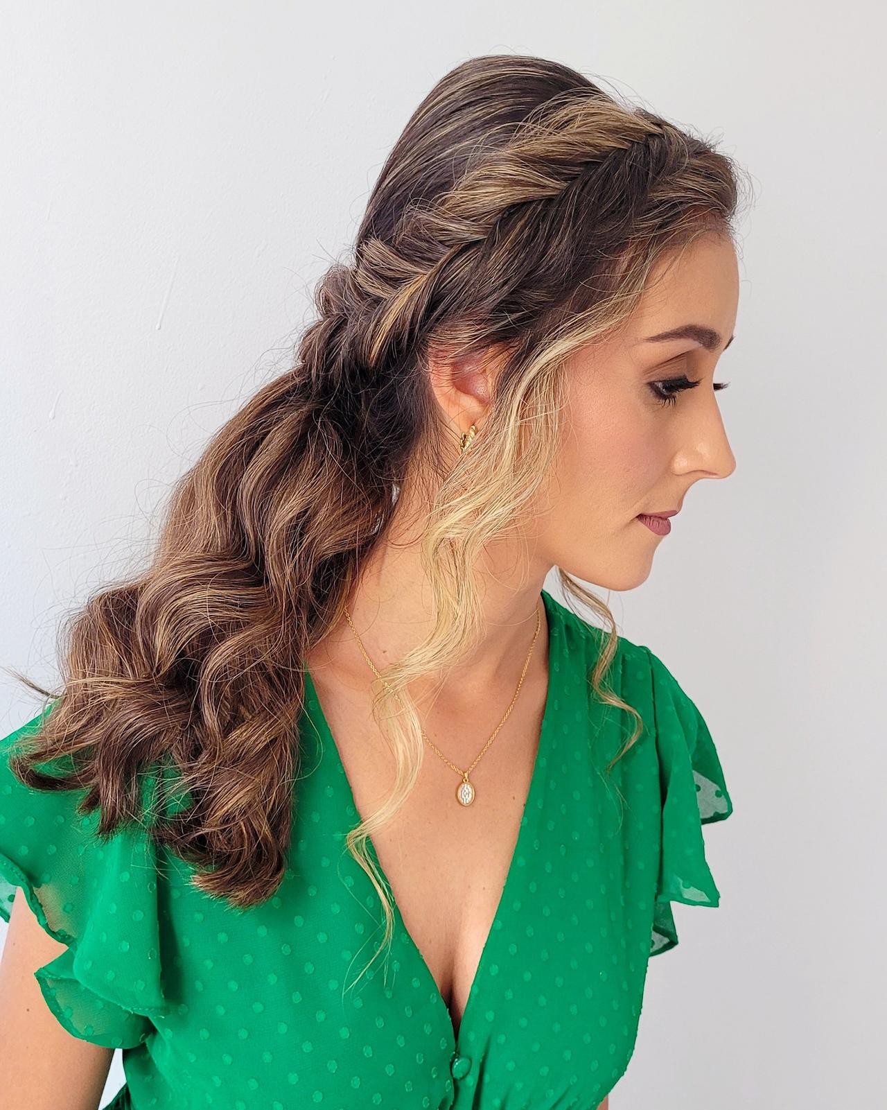 penteado madrinha casamento trança