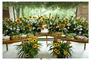 decoração girassol casamento