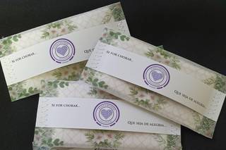 Modelo de envelope para convite de casamento