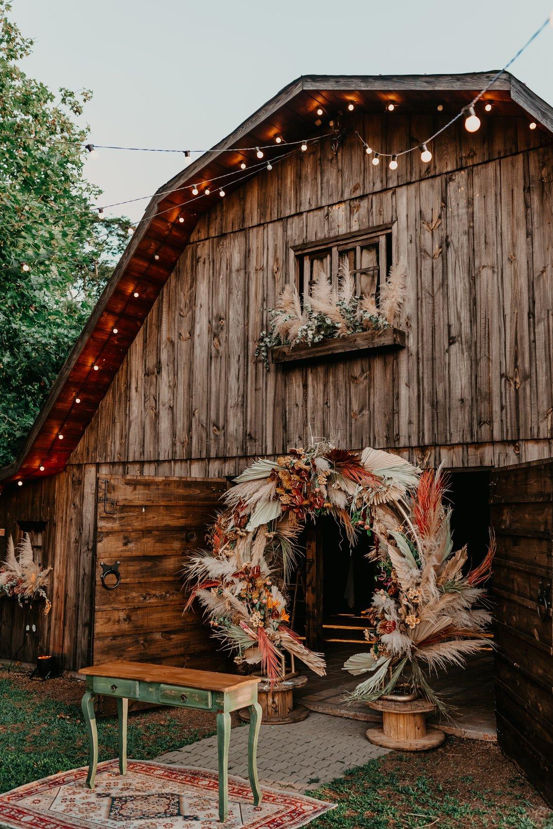 Decoração rústica para casamento