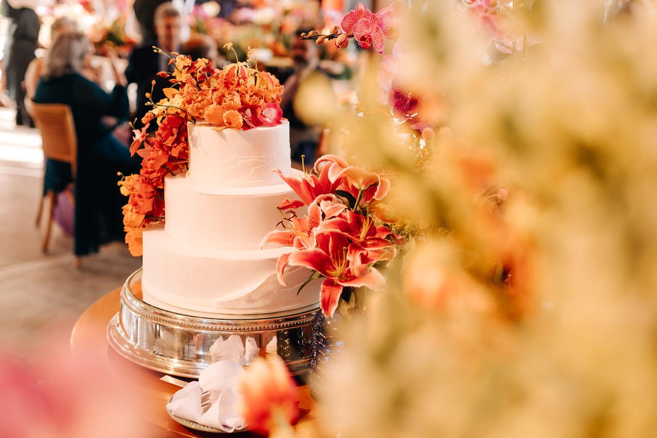 bolo de casamento civil