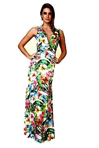 vestidos floridos