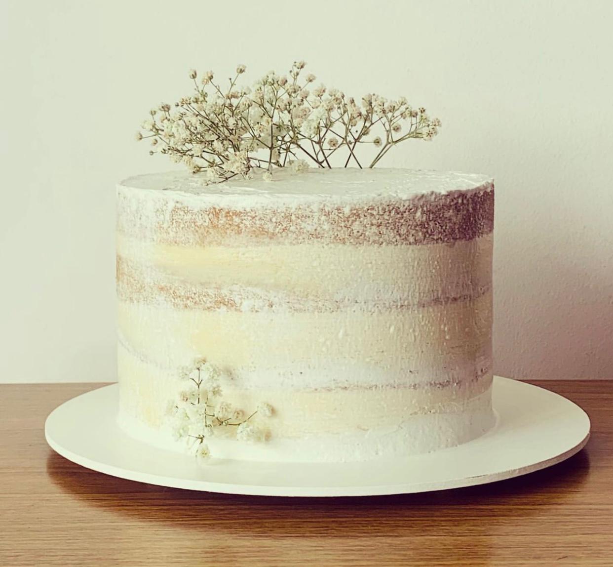 bolo de casamento civil