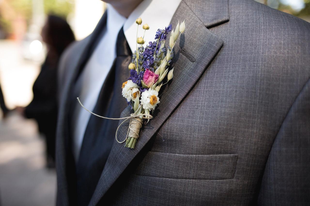 Boutonnière do noivo