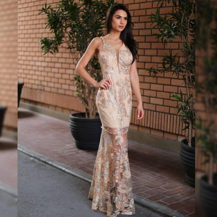 vestidos floridos