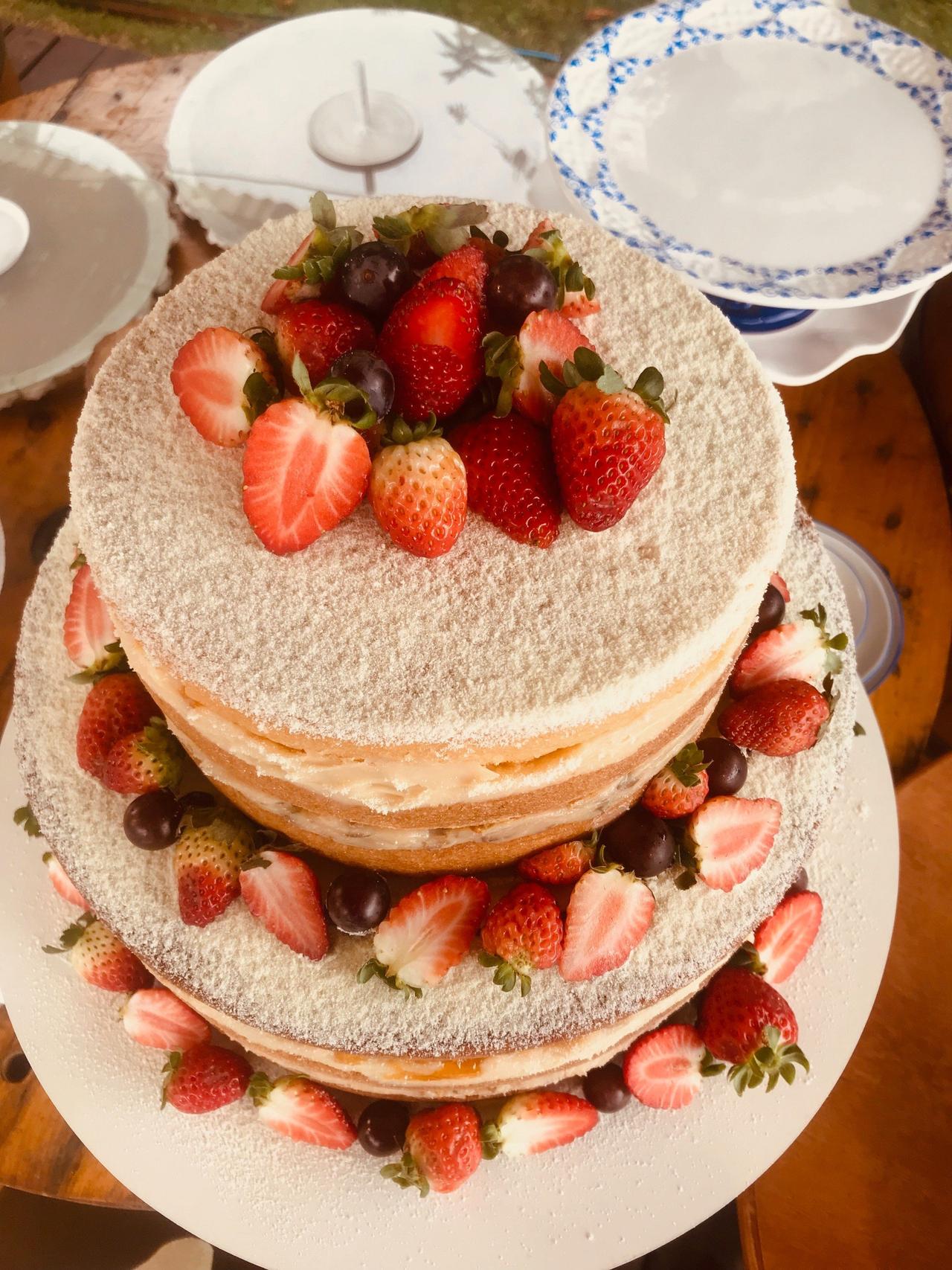 bolo de casamento civil