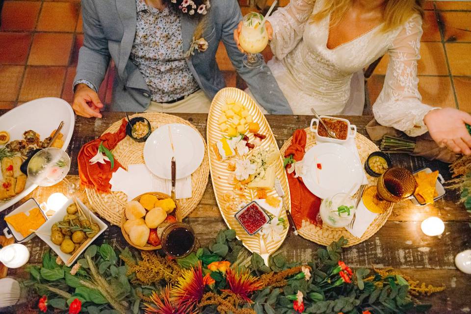 Buffet para Casamento ao Ar Livre