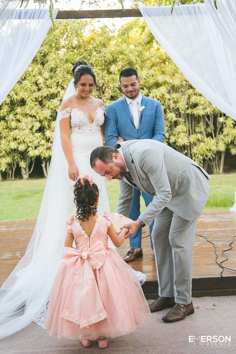 Vestido para 2024 casamento florista