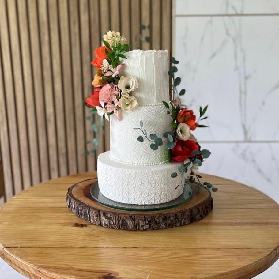 bolo de casamento civil