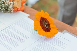 decoração girassol casamento