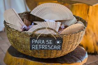 Lembrancinha de casamento rústico