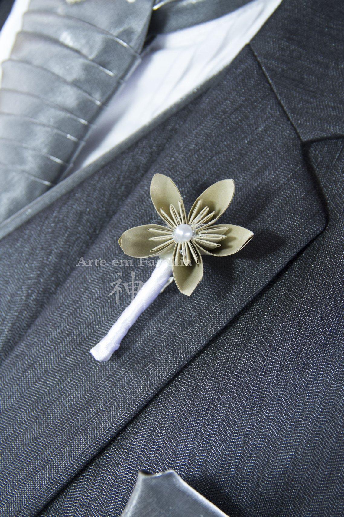 Boutonnière do noivo