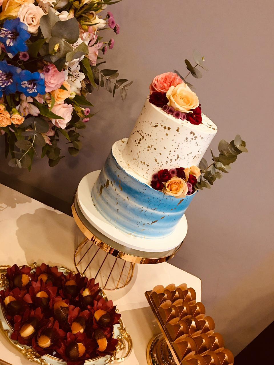 bolo de casamento civil