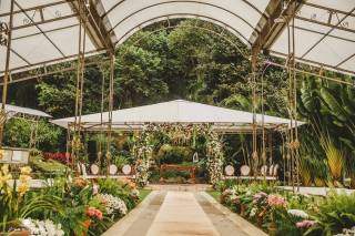 Decoração para casasamento ao ar livre