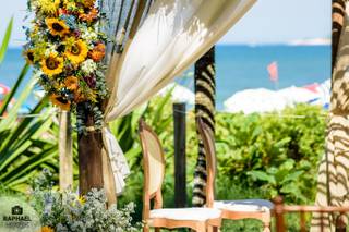 decoração girassol casamento