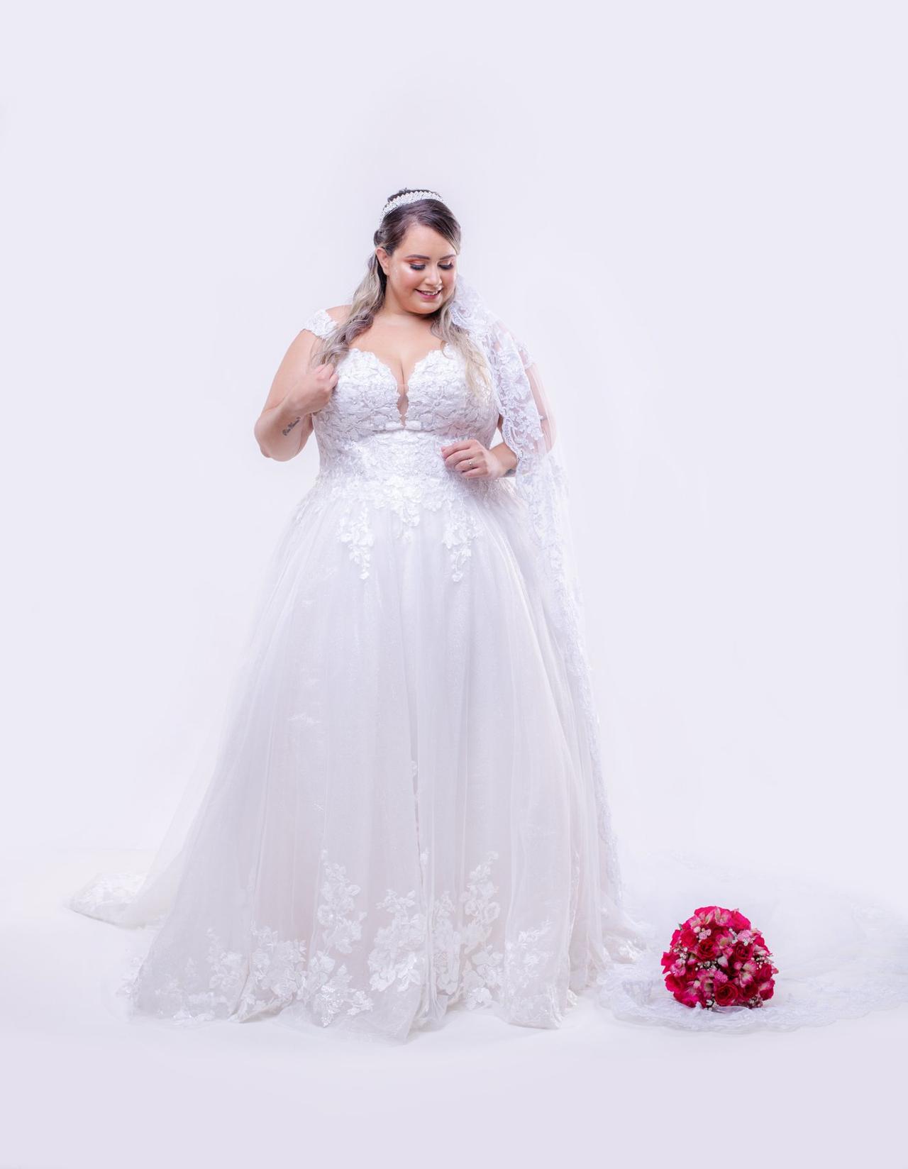 vestido de noiva plus size