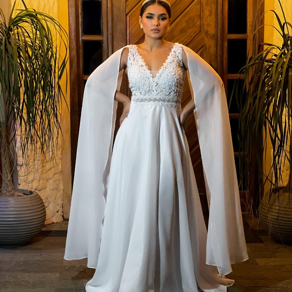 vestido de noiva clássico