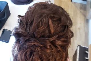 penteado madrinha casamento com cacho