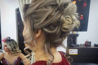 penteado madrinha casamento coque