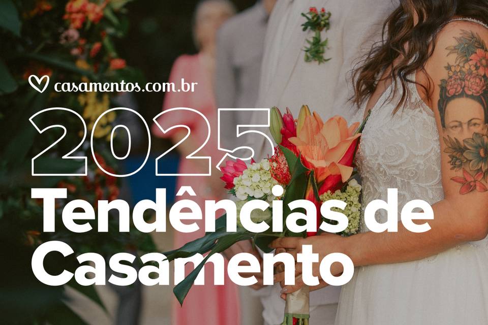 tendências casamentos 2025