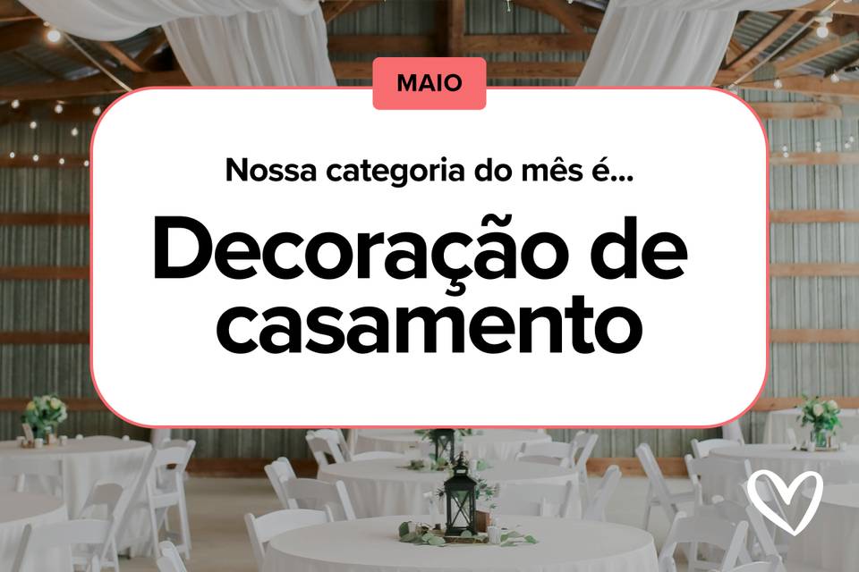 calcular a decoração do casamento