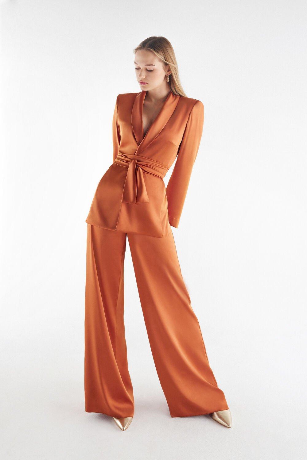 Looks com calça para convidadas de casamento: 80 opções originais!