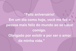 Frases para aniversário de casamento