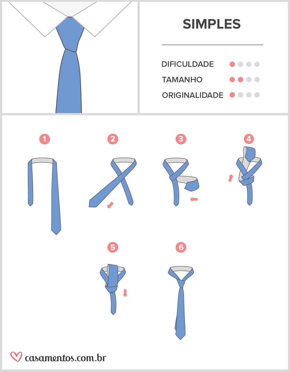 Como dar nó de gravata: Aprenda os 4 tipos do simples ao mais elegante!