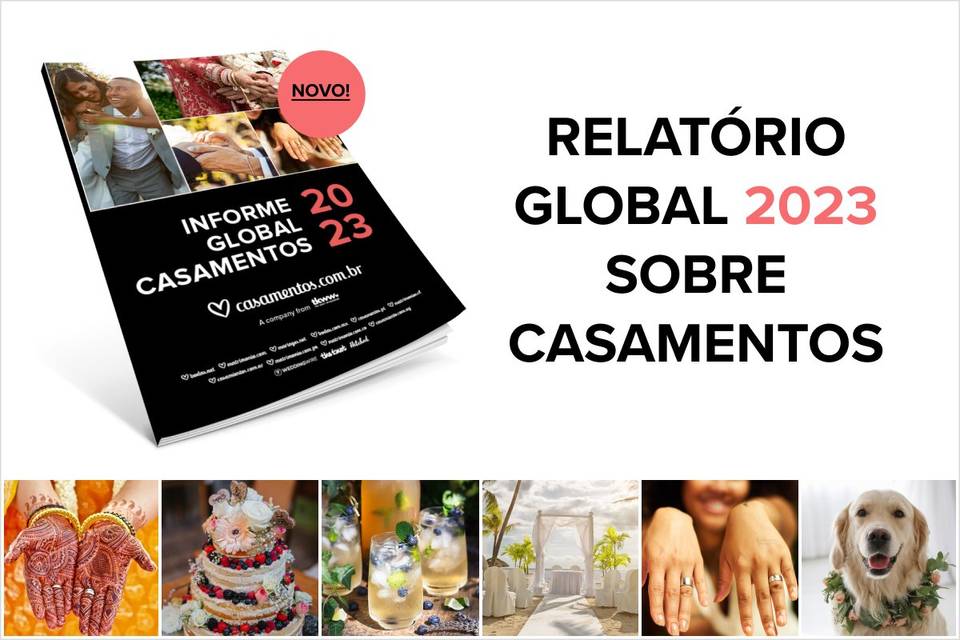 Conheça o Informe Global Casamentos 2023 e curiosidades sobre enlaces no mundo