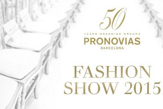 Desfile Pronovias 2015 ao vivo 