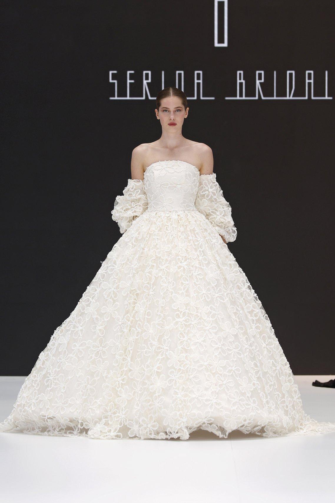 tendência vestido de noiva 2025 corte princesa