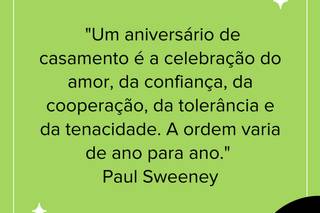 Frases para aniversário de casamento