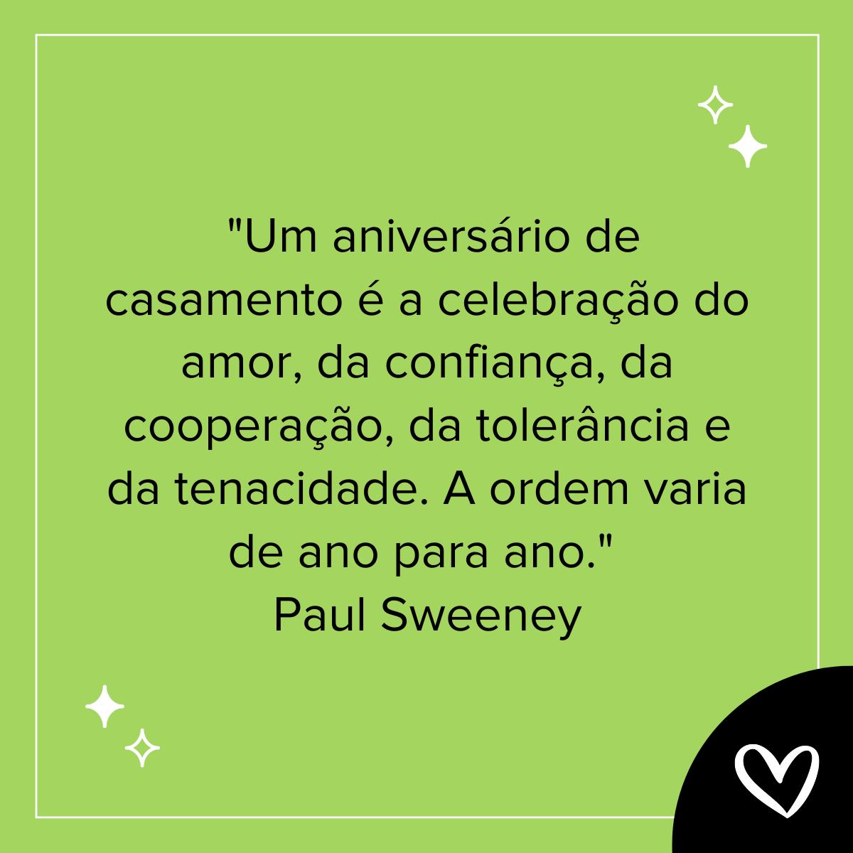 Frases para aniversário de casamento