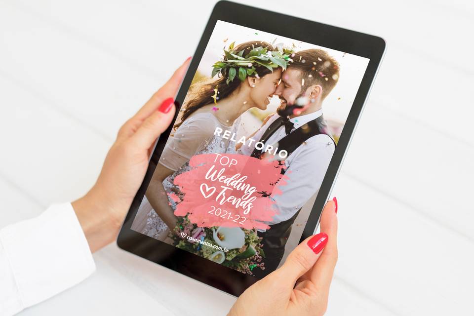 Descubra todas as tendências de casamento 2021-2022: oferecemos um e-Book perfeito para você!
