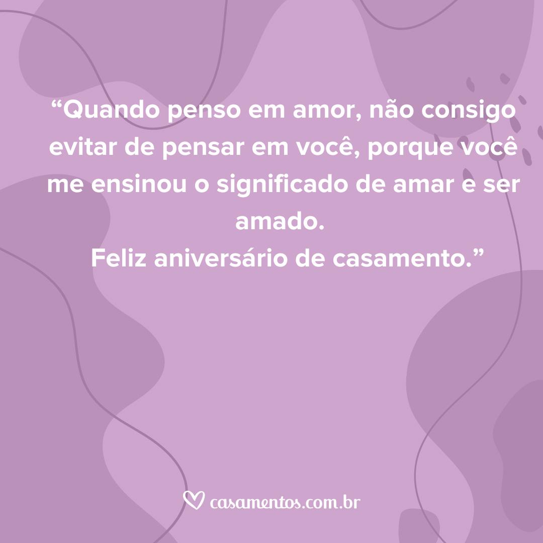 Frases para aniversário de casamento