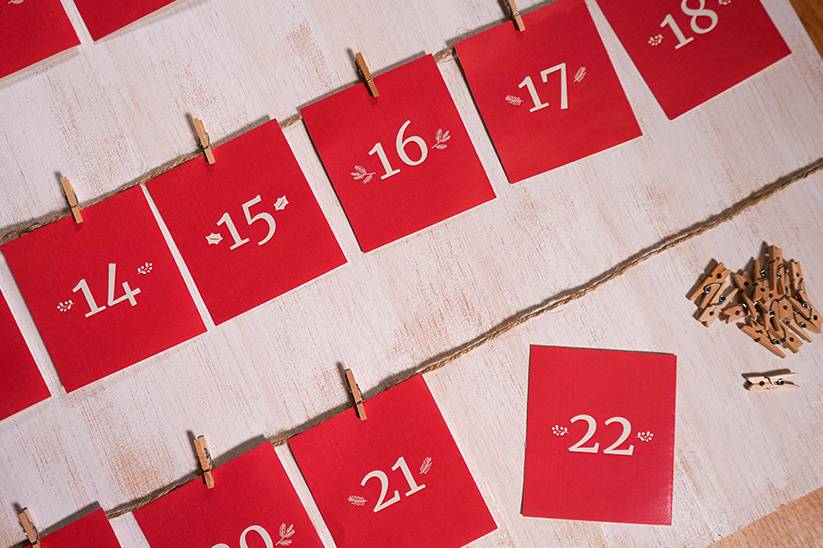 Calendário romântico: DIY para o casal preparar um Natal mais apaixonado!