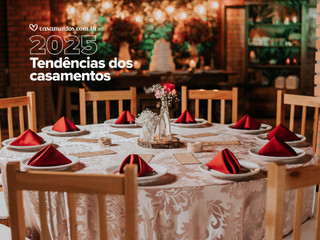 Mesas redondas para casamento. Vem que é tendência!