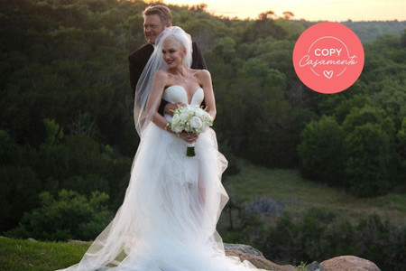  Gwen Stefani e Blake Shelton disseram "sim"! Inspirem-se nesse casamento "rock country"