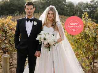 Relembramos as 5 coisas que aprendemos com o casamento de Taylor Lautner: o lobo favorito do cinema!