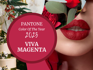 Viva o Magenta: a Cor do Ano 2023 de acordo com a Pantone e como aplicá-la em casamentos