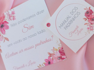 Convite para padrinhos de casamento: 50 Ideias originais e criativas