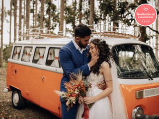 A cor do ano 2024 foi revelada pela Pantone: Peach Fuzz. Veja como usá-la no casamento!