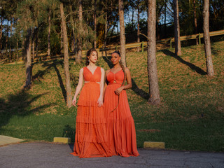 Vestido laranja para casamento: aposta impecável para convidadas em 35 modelos 
