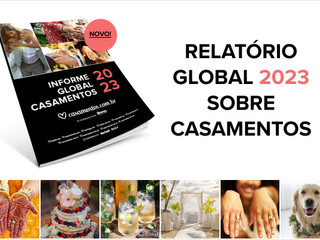 Conheça o Relatório Global de Casamentos 2023 e as curiosidades sobre os enlaces no mundo