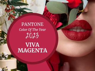 Viva Magenta é a cor Pantone 2023! Vejam como usá-la no seu casamento